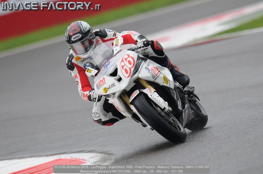 2010-05-08 Monza 0076 - La Roggia - Superstock 1000 - Free Practice - Mateusz Stoklosa - BMW S1000 RR